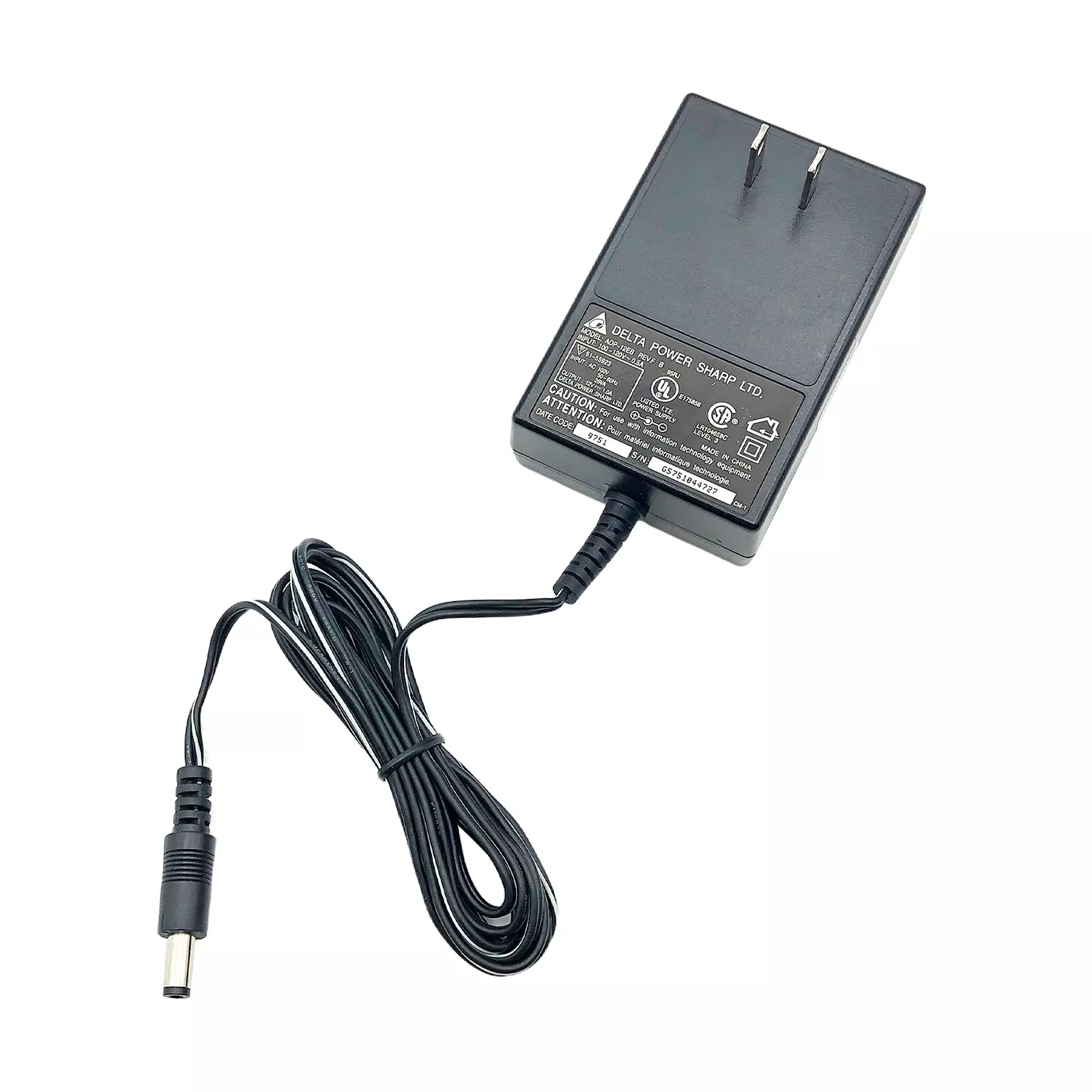 *Brand NEW*Genuine Delta ADP-12EB 12V 1A AC Adapter Power Supply